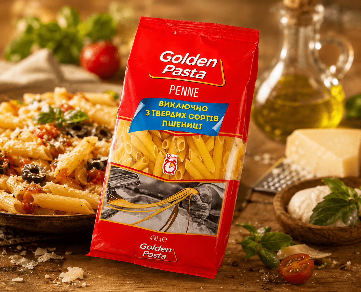 Golden Pasta Penne