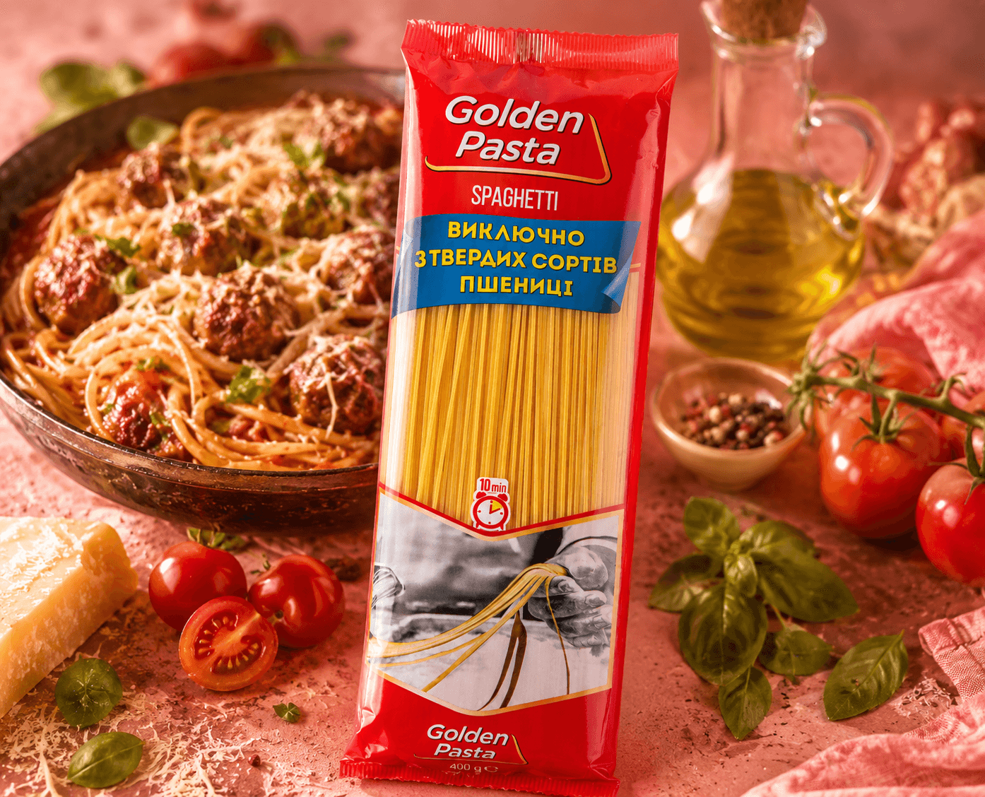 Golden Pasta Spaghetti